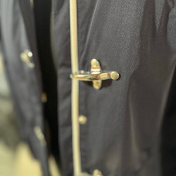 Lauren Ralph Lauren Active Nautical Lobster Clasp Jacket Navy Blue W Medium - Picture 7 of 13